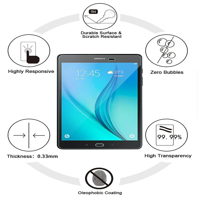 HD премиум класса закаленное стекло для Samsung Galaxy Tab S3 T820 T825 9 7 inch планшет Защитная