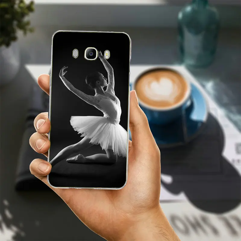 Чехол для телефона samsung Galaxy Note 2 3 4 5 8 S2 S3 S4 S5 мини S6 S7 S8 S9 Edge Plus балетки Танцы на