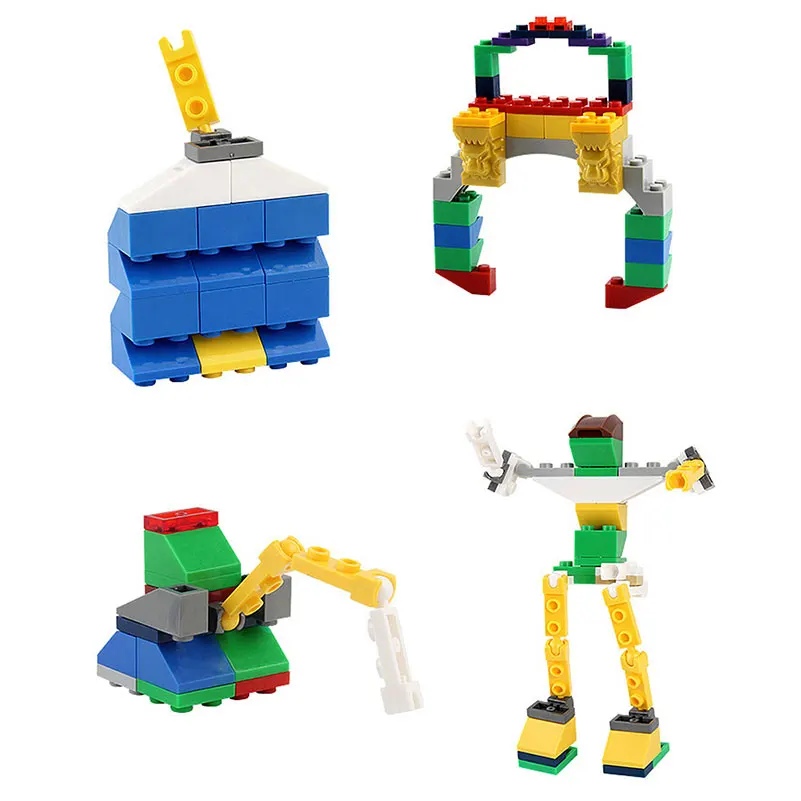 

Creative Bricks Bulk Building Bricks Set Assembling Toy Carton Animal Tight Fit Compatible Educational Birthday Children Gifts