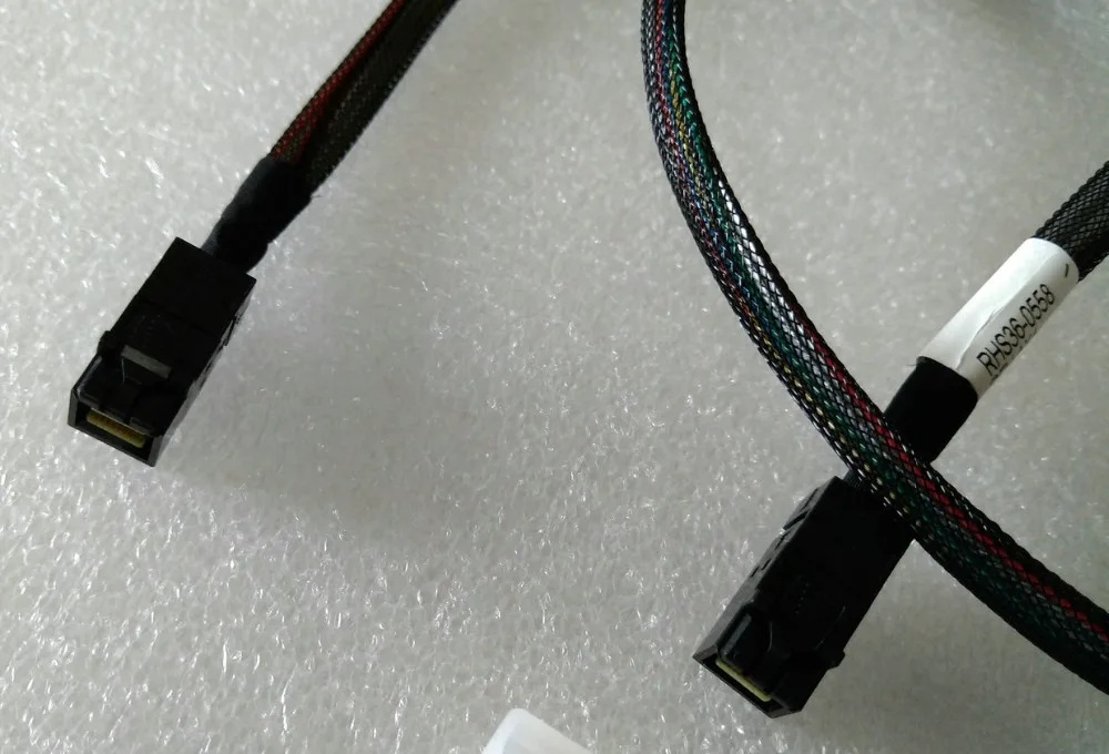 RaidStorage Amphenol новинка RHS36-0558 SFF8643 Mini-SAS HD MiniSAS To SFF 8643 12 SFF-8643 RAID Cable 100cm | Компьютеры и