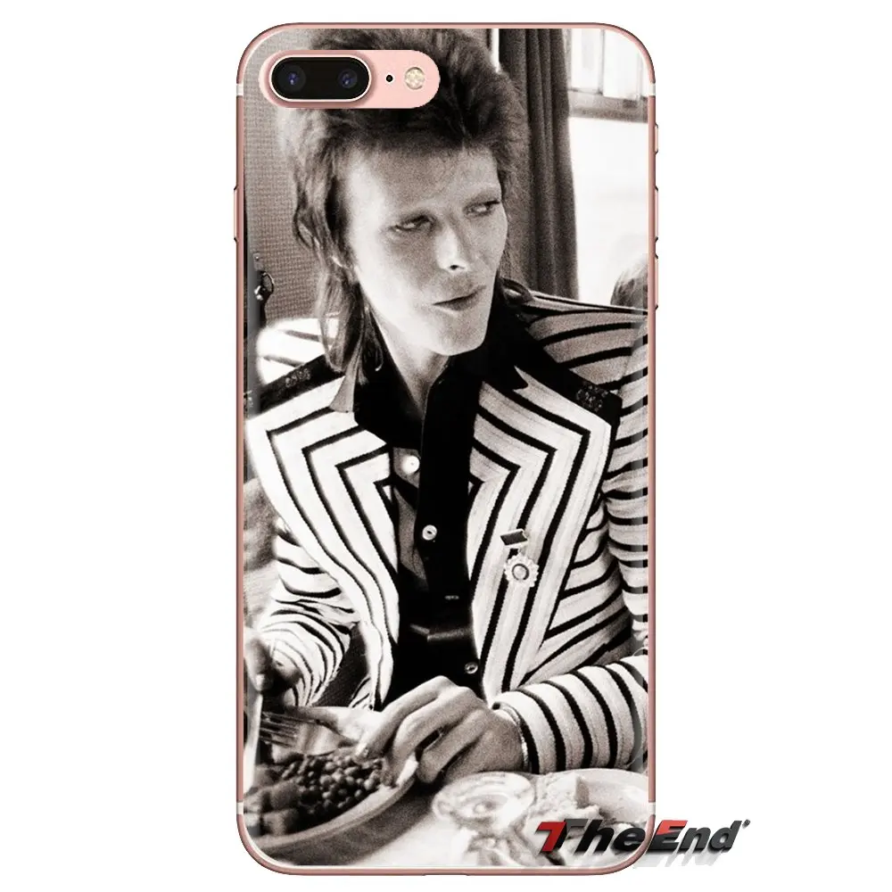 Для huawei G7 G8 P7 P8 P9 P10 P20 P30 Lite Mini Pro P Smart плюс 2017 2018 2019 музыка David bowie прозрачный мягкий
