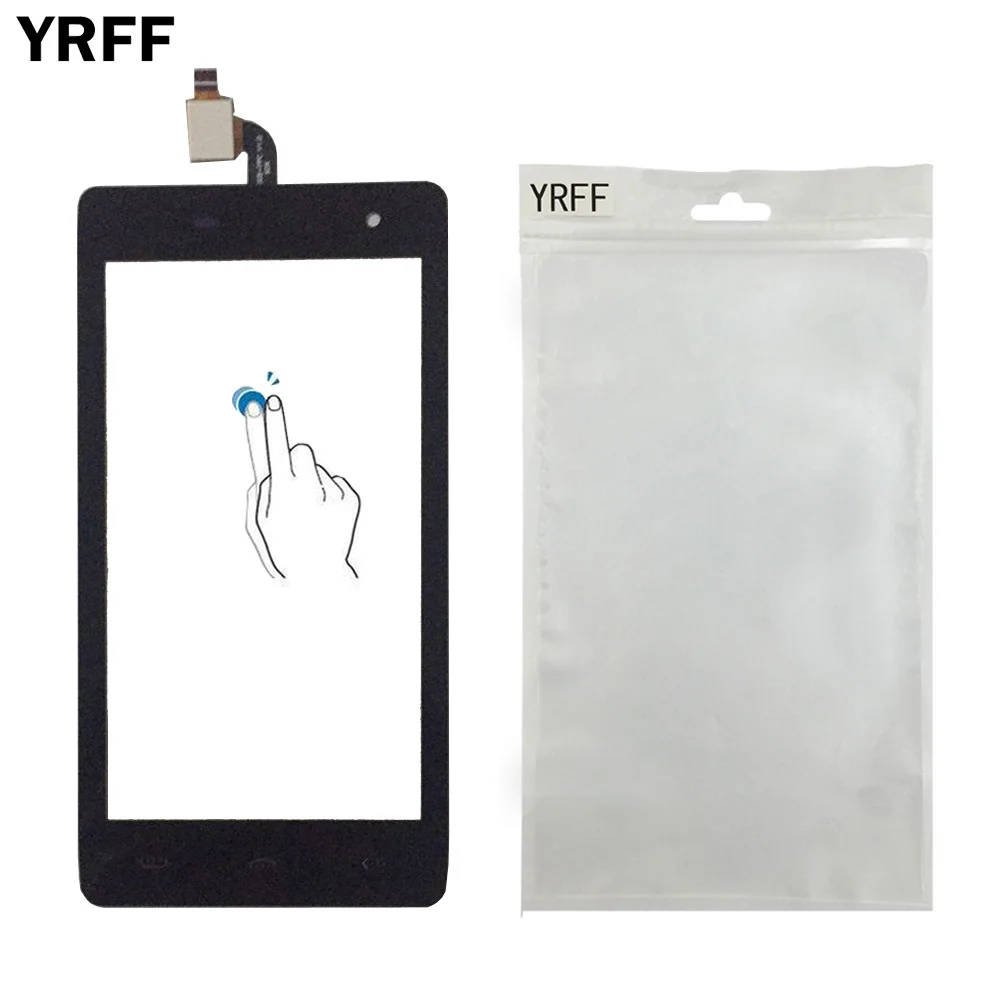 YRFF 4 7 ''мобильный телефон Переднее стекло для Homtom HT20 сенсорный экран Сенсорная