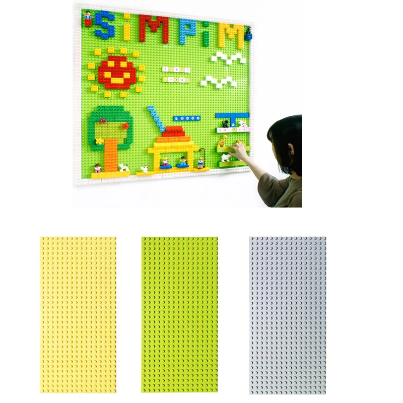 Основа из больших кирпичей тукато 16*32 точки Строительная пластина для