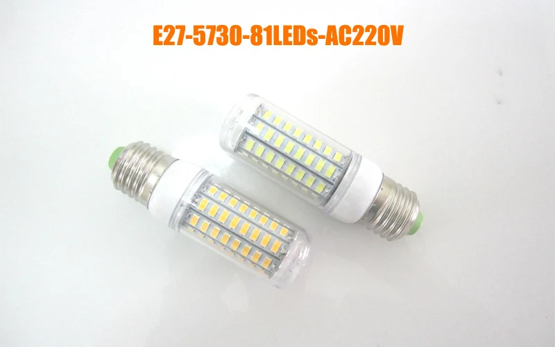 Bombillas Светодиодные лампы e27 smd led светильник lamparas 5730 24 36 48 56 69 72 81 89 led лампада IC Светодиодная лампа e27 лампа в форме свечи 220 v