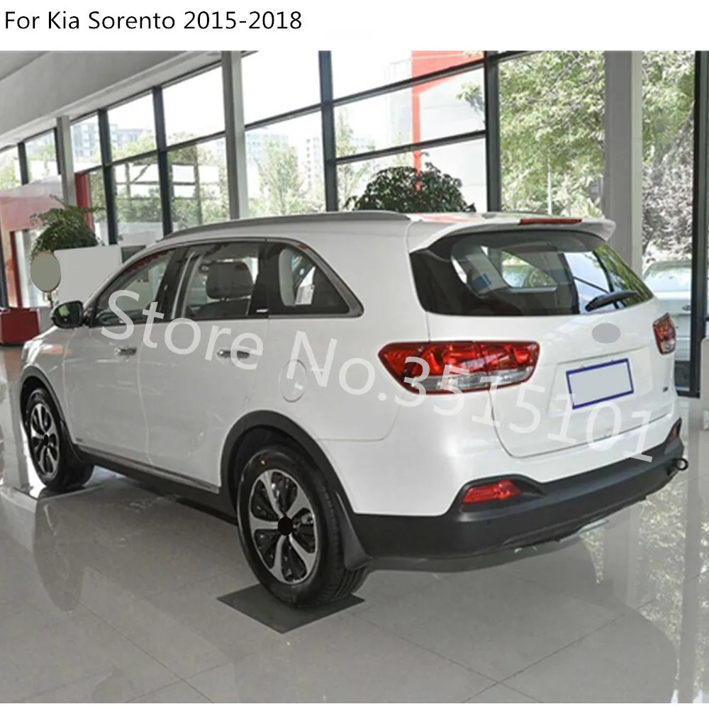 

Car sticker styling cover Steering wheel Interior Kit Trim frame panel part 3pcs For Kia Sorento 2015 2016 2017