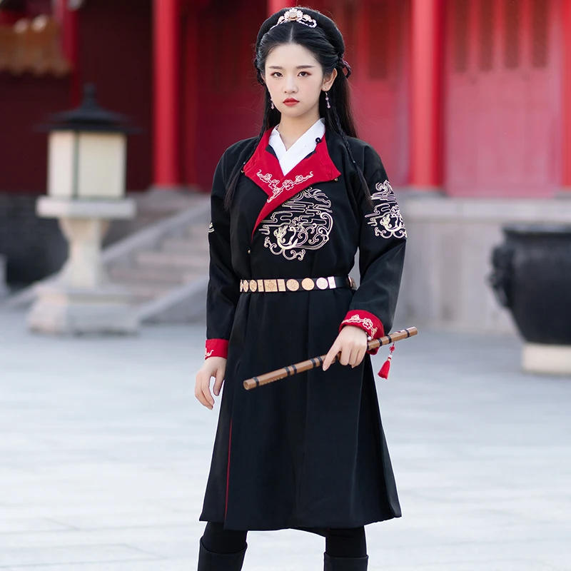 Для мужчин wo мужчин hanfu костюм одежда косплей мужской Китайский древний воин халат династии Мин платье ТВ фильм сценический наряд