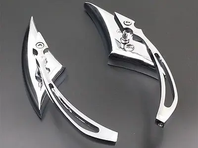 Боковые зеркала для мотоцикла Harley Honda Kawasaki Suzuki Yamaha Cruiser Chopper Bobber Cafe Racer|Боковые и