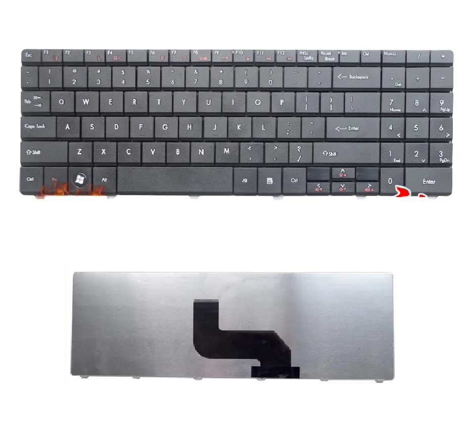 Новая английская клавиатура SSEA для Acer Aspire 5516 5517 5532 AS5734Z-4386 AS5734Z-4512 AS5734Z-4725 AS5734Z-4836