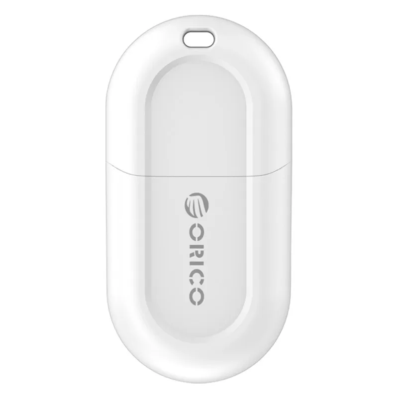 Белый Мини модный портативный мини USB Bluetooth 4,0 адаптер приемник для ноутбука Настольный дальность передачи 20 м, BTA-408 - Цвет: Белый
