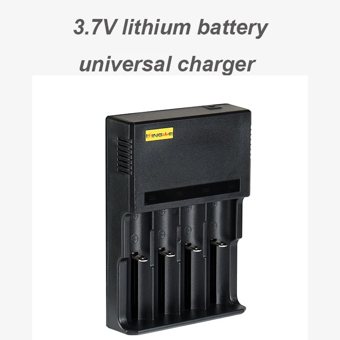 

10 Pcs KingWei XXC-889 18650 Battery Charger 4 Batteries Electric Rechargeable DC Plug Charger With UK US AU EU Cable