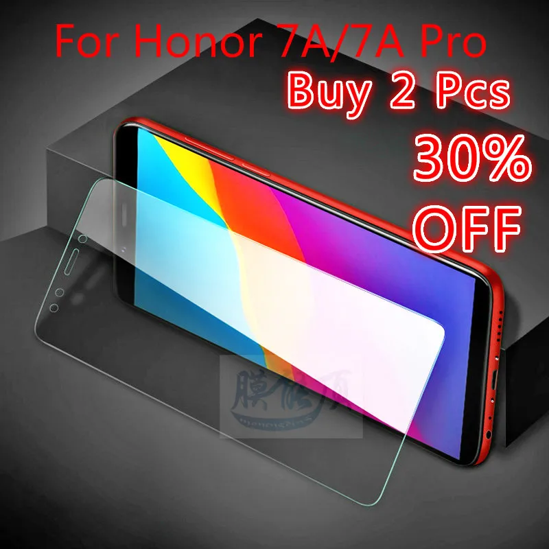 2.5D HD 9H закаленное стекло для Huawei Honor 7A 5 45 Icnh на экран Pro 7 дюймов стеклянная пленка
