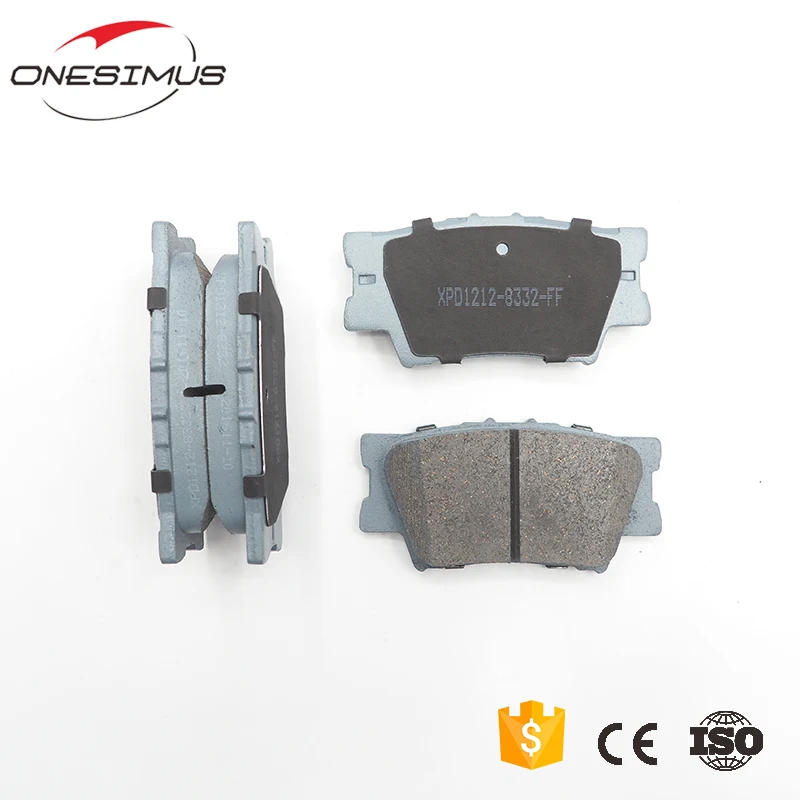 Комплект задних тормозных колодок XPD1212 OEM 04466-33160 для T- 1AZ-FE 2AD-FTV 2AZ-FE 3ZR-FAE 2ZR-FXE RAV 4 III/