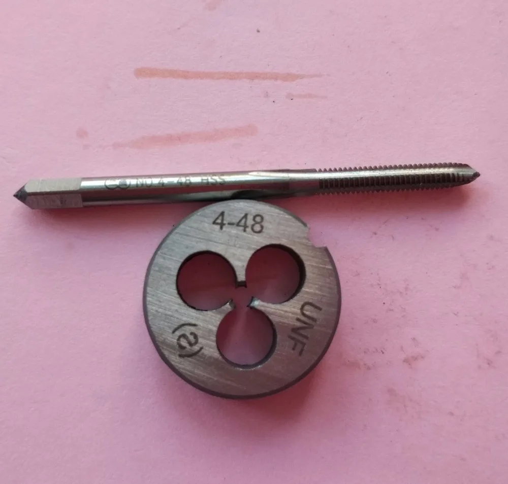 Набор для резьбы под правую руку 2 56 3 48 4 40 5 44 6 32 8 36 10 24 28 12 40|tap set|hand dieright hand die |