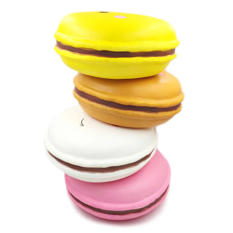 Распродажа с фабрики PU Jumbo Rainbow Squishies медленно поднимающийся ароматизированный