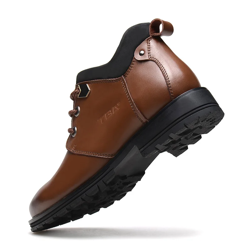 TBA Новое Прибытие Высокого Качества мужская Мартин Сапоги Корова Сплит верхняя