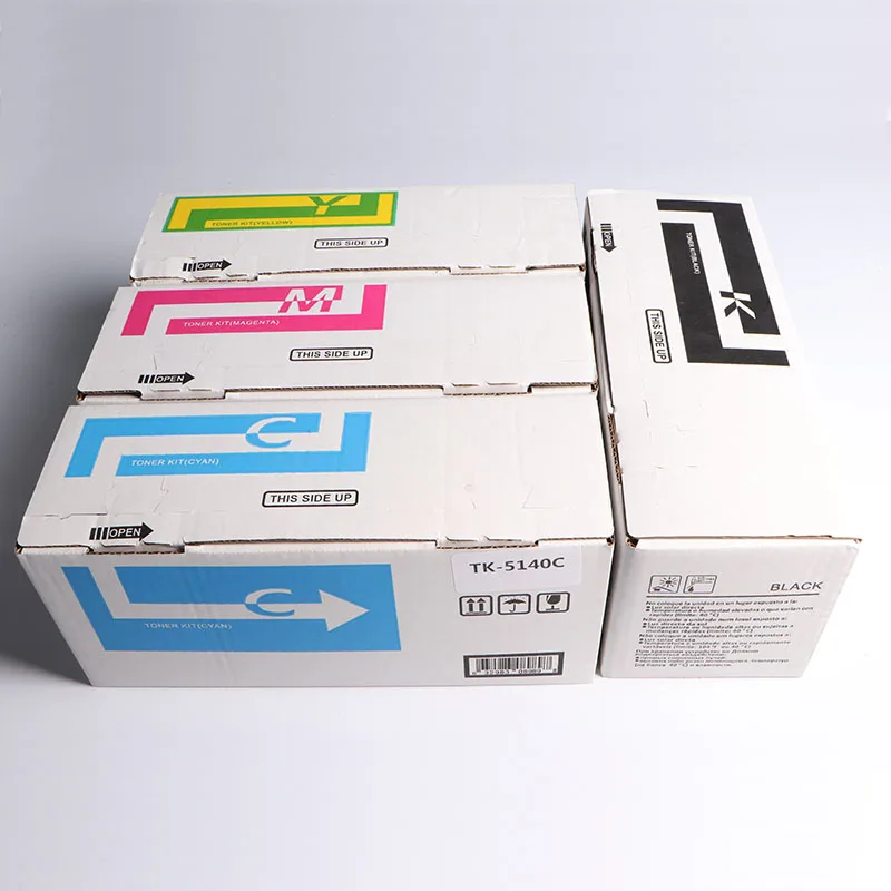 4X/set CMYK Toner Cartridge for Kyocera P6130cdn M6530cdn M6030cdn P6130 M6530 TK-5140 TK5140 European Version | Компьютеры и офис