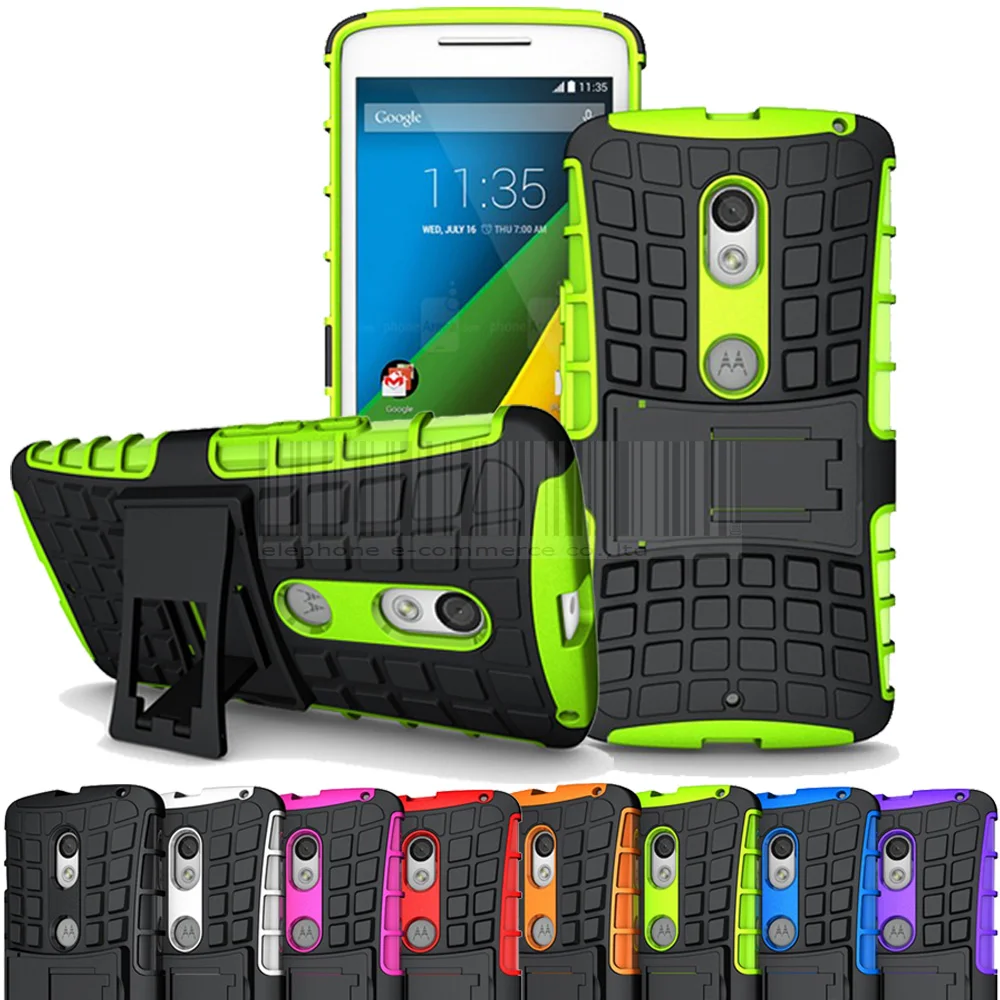 Прочная подставка TPU + PC чехол жесткий для Motorola Moto X Play/Moto style/Pure Edition/Moto force/Droid Turbo 2 |