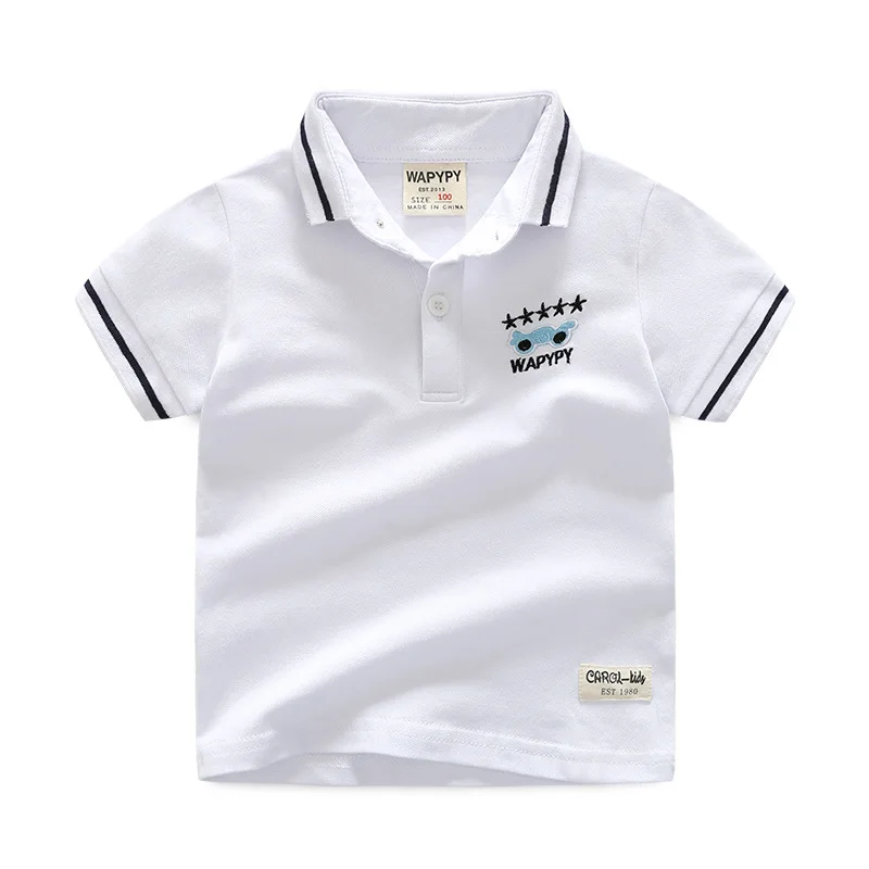 

Kids Boys Shirt Summer Baby Boy Clothes Short Sleeve Cotton Casual Boys Shirt Children Tops BC113