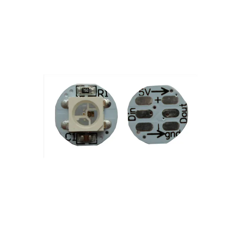 

1000X addressable WS2812B with heatsink board module 5V input express free shipping