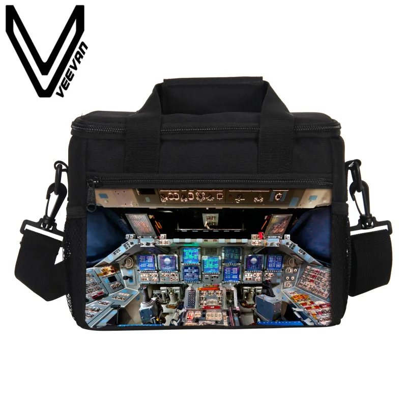 Термо ланч с 3d печатью самолета бокс термоизолированная Детская сумка для