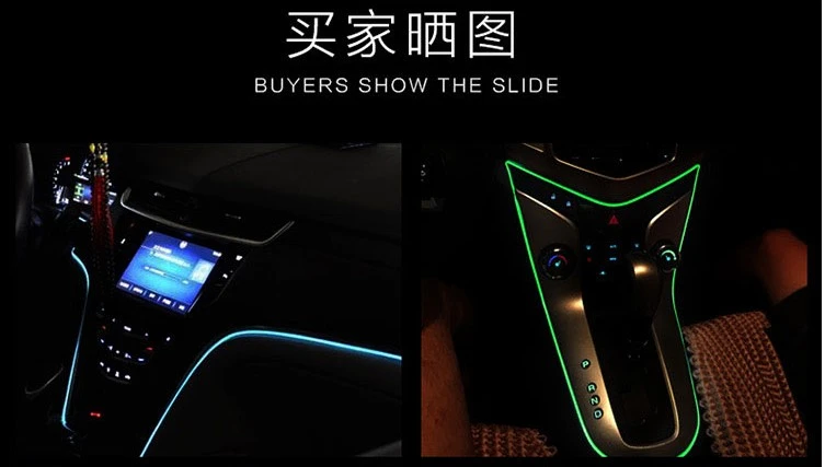 Автомобильные стильные гибкие светодиодные неоновые огни для Chevrolet sail Cruze Sonic LOVR RV