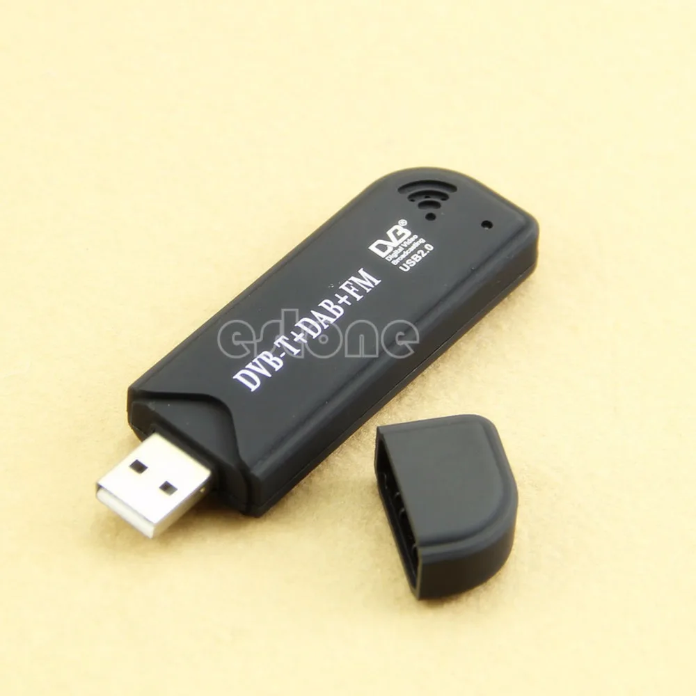 Горячая новинка RTL2832U + R820T USB2.0 цифровой DVB T SDR DAB FM HD ТВ тюнер приемник