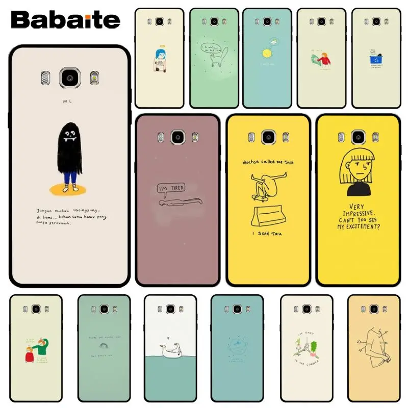 Классический высококачественный чехол для телефона Babaite эстетический Забавный