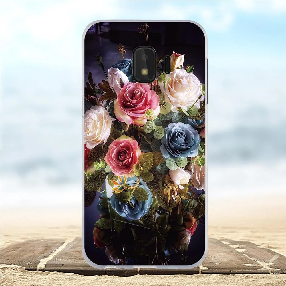 Силиконовый чехол бампер для Samsung Galaxy J2 Core милый J260 чехлы телефонов Samsugn J2core