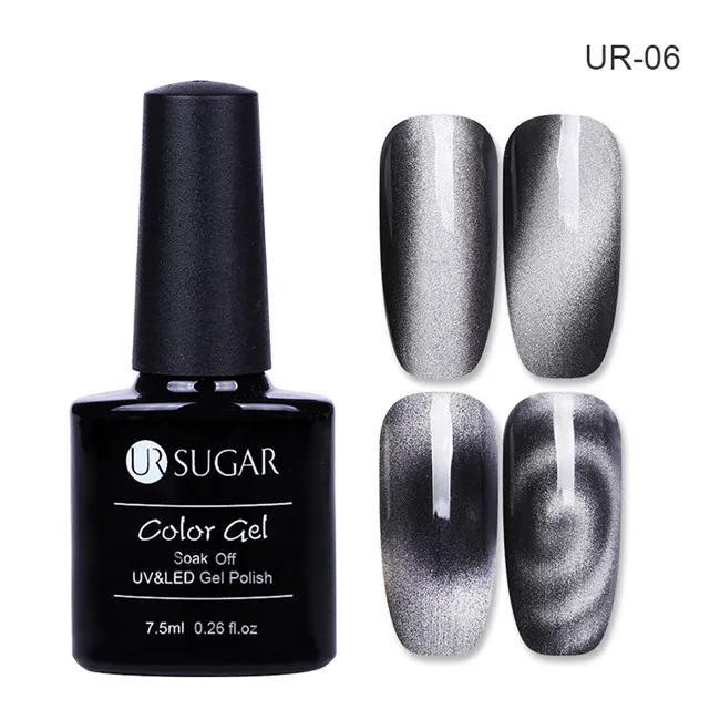Magic Box 6 Ur Sugar 7,5 мл 5D Магнитный Гель-лак для Ногтей Стойкий магнитный гель кошачий глаз замачиваемый УФ светодиодный лак для ногтей маникюр - Цвет: Magic Box 6