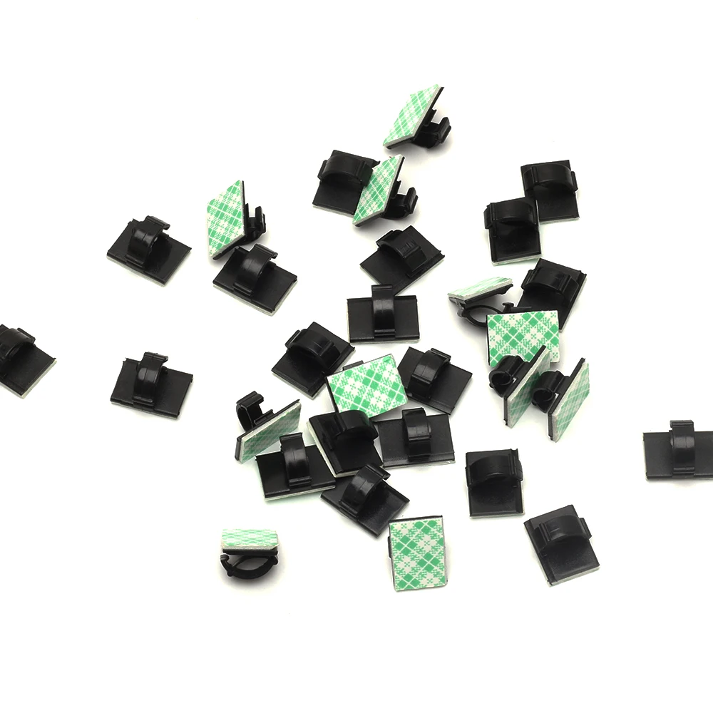 Клейкие зажимы для проводов автомобиля 30 шт.|clips for car|clip carcar clips |