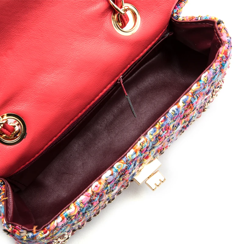 Ainifeel роскошные сумки для женщин дизайнер Crossbody на плечо высокое качество цепи