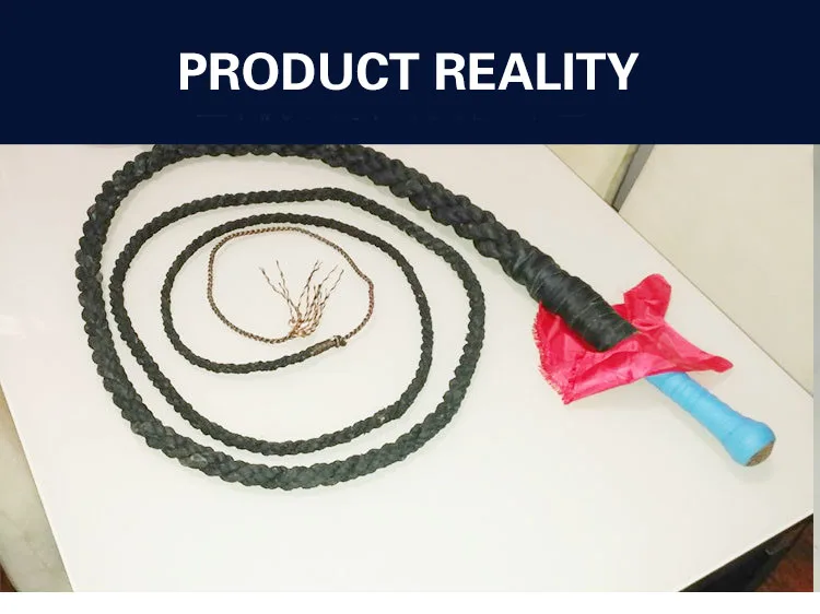 Outdoor Kung Fu Fitness Whip Hand Weaving Soft Whip Wushu Self Defense Whip