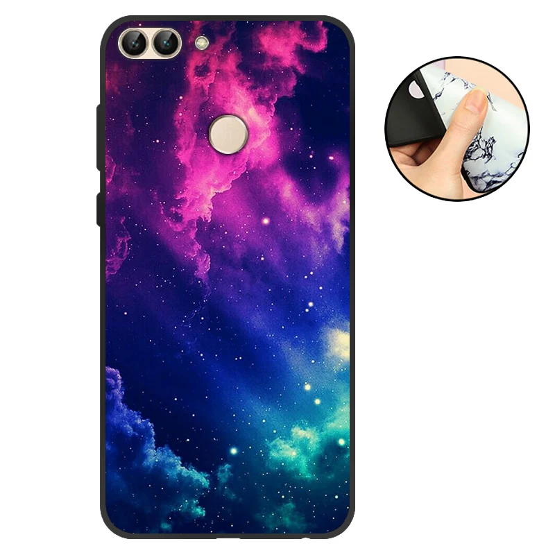 LZY Для huawei P Smart чехол-накладка для телефона для Funda huawei P Smart чехол s силиконовый матовый Мягкий ТПУ для huawei P Smart - Цвет: LZY
