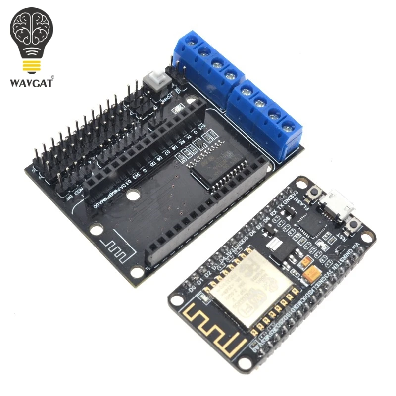 Подходит для Node MCU набор разработки NodeMCU + Защитный двигатель Esp Wifi Esp8266 diy rc