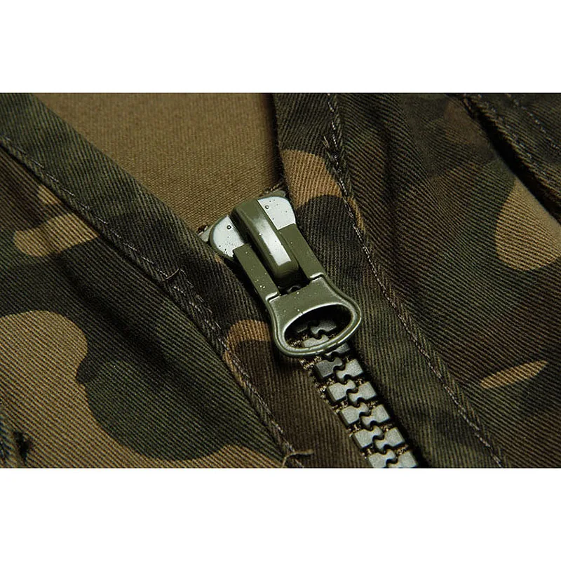 Мужская камуфляжная жилетка TECHOME Повседневная дышащая хлопковая с множеством