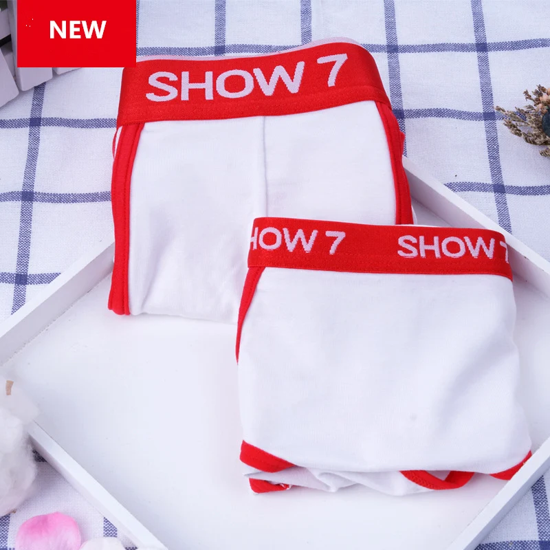 Нижнее белье для пар сексуальные трусы влюбленных женские черно-белые брифы с