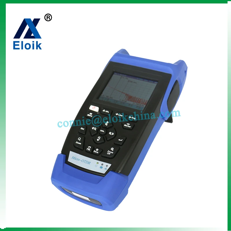 Handheld OTDR ALK-100B -SM-OTDR 1310/1550nm 28/26dB Integrated VFL Optical Time Domain Reflectometer BY DHL |