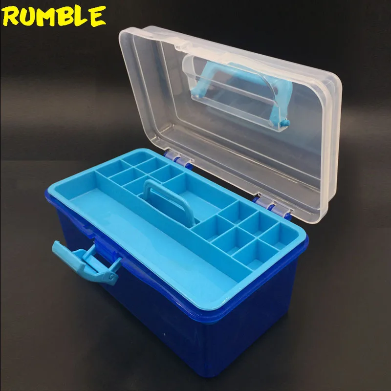 Портативная практичная коробка для хранения электронных компонентов съемный