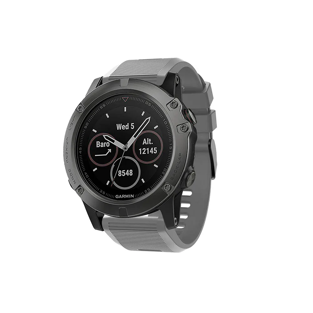 26 мм ремешок для Garmin Fenix 5X/5X Plus/Fenix 3/3HR спортивный силиконовый ремешок для часов с быстросъемным ремешком