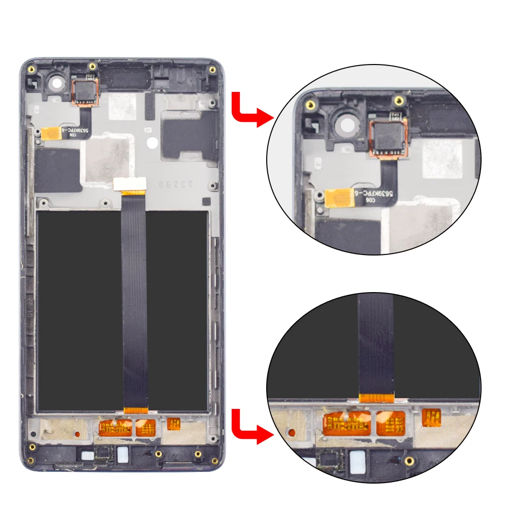 ЖК дисплей для Xiaomi Mi4 Mi 4 M4 панель монитор Сенсорный экран дигитайзер стекло в
