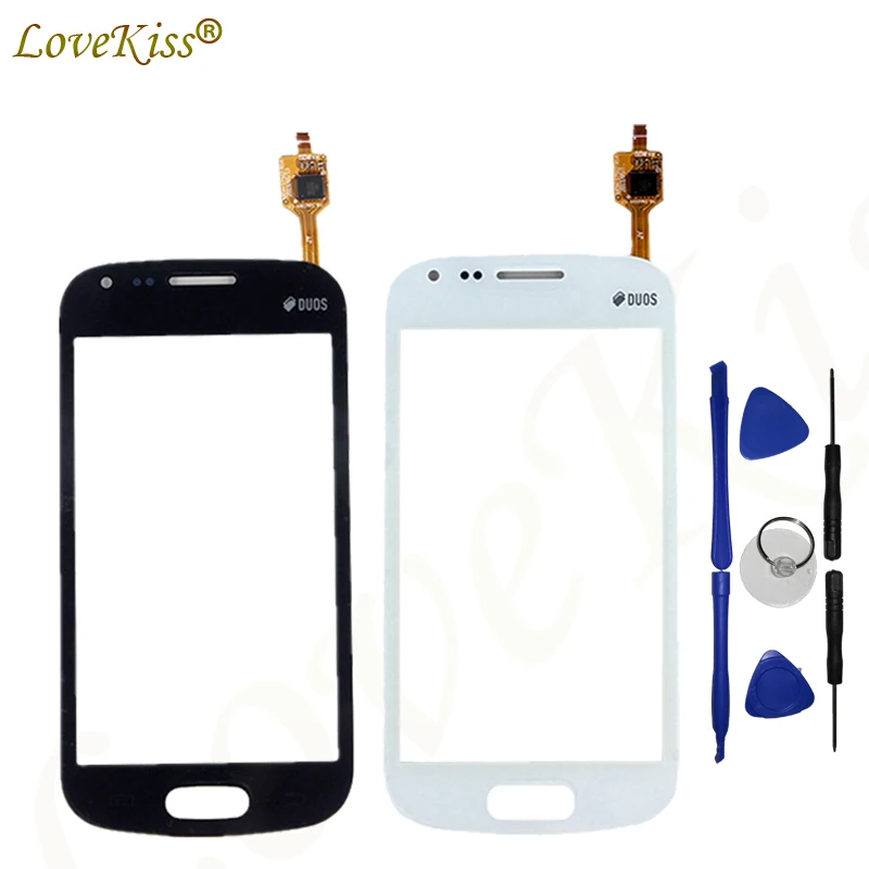 Передняя стеклянная сенсорная панель для Samsung Galaxy Trend S7560 S Duos S7562 GT-S7562 7562 7560