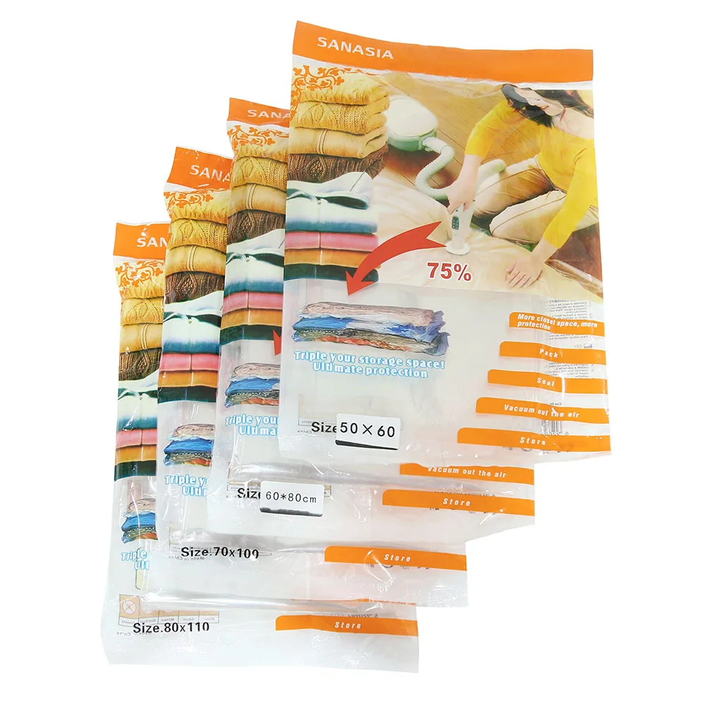 Горячая Распродажа вакуумный пакет для хранения новинка экономия места одежды