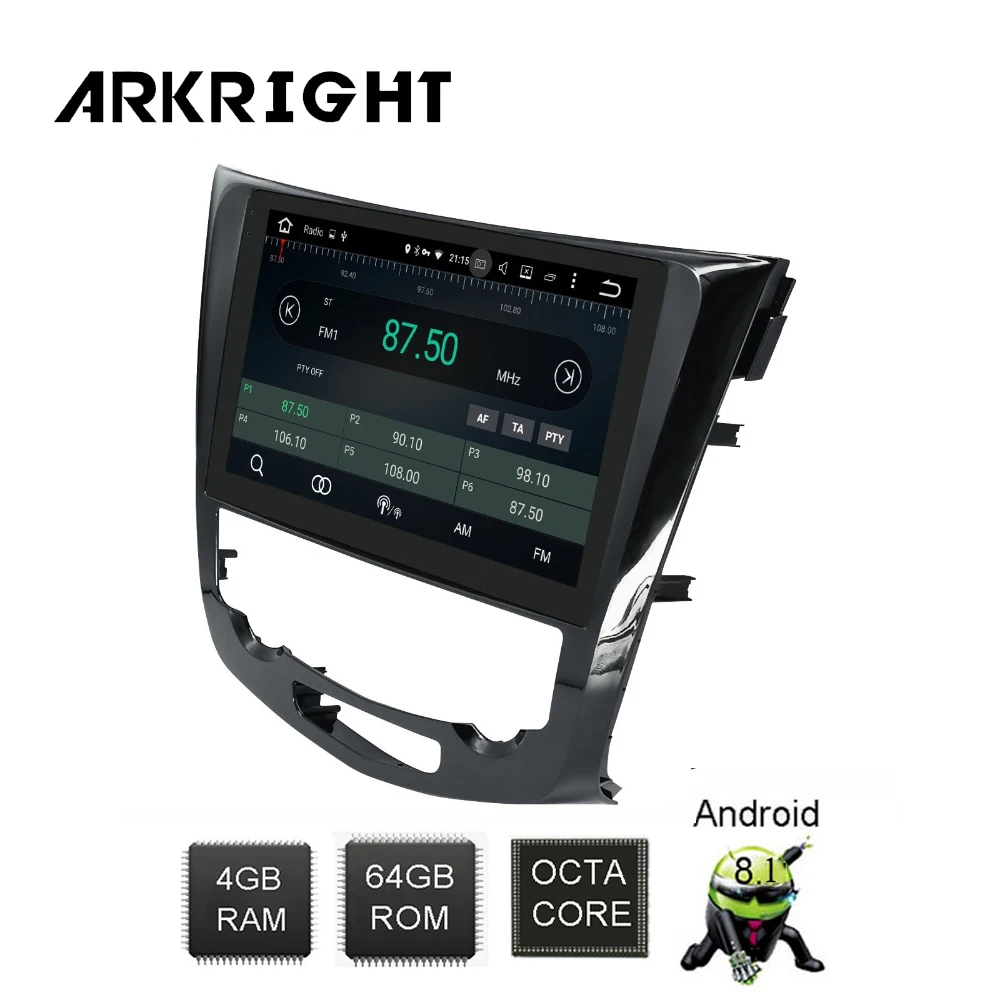 ARKRIGHT 10 'ƈ Din IPS автомобильное радио/системный блок GPS Android 8 1 мультимедийный
