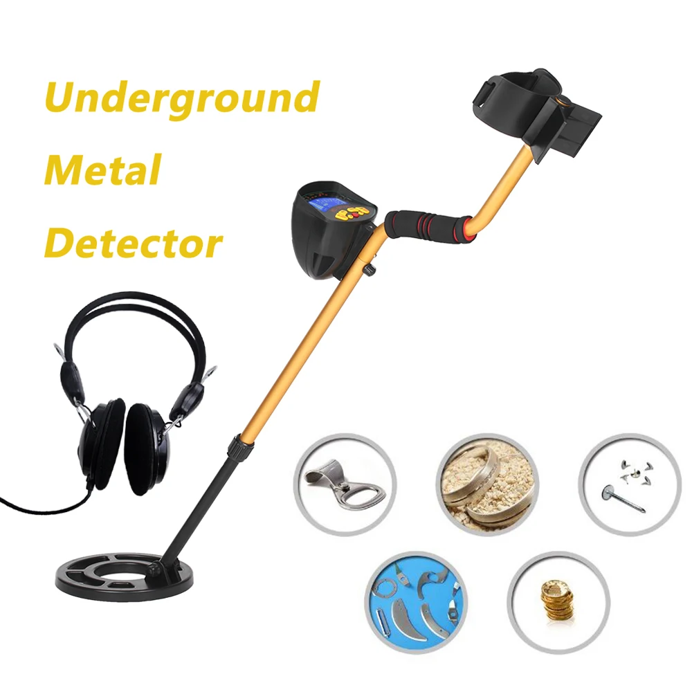 Металлоискатель MD3010II подземный металлоискатель с ЖК дисплеем|treasure hunter|metal findergold