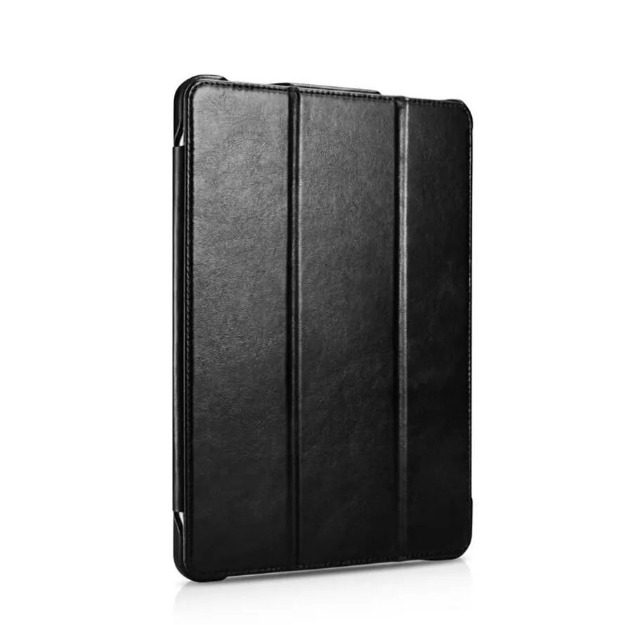 ICarer для iPad Pro 11 дюймов Винтаж серия натуральная кожа чехол для iPad Pro 12,9 дюйма Смарт Настоящее кожаный чехол