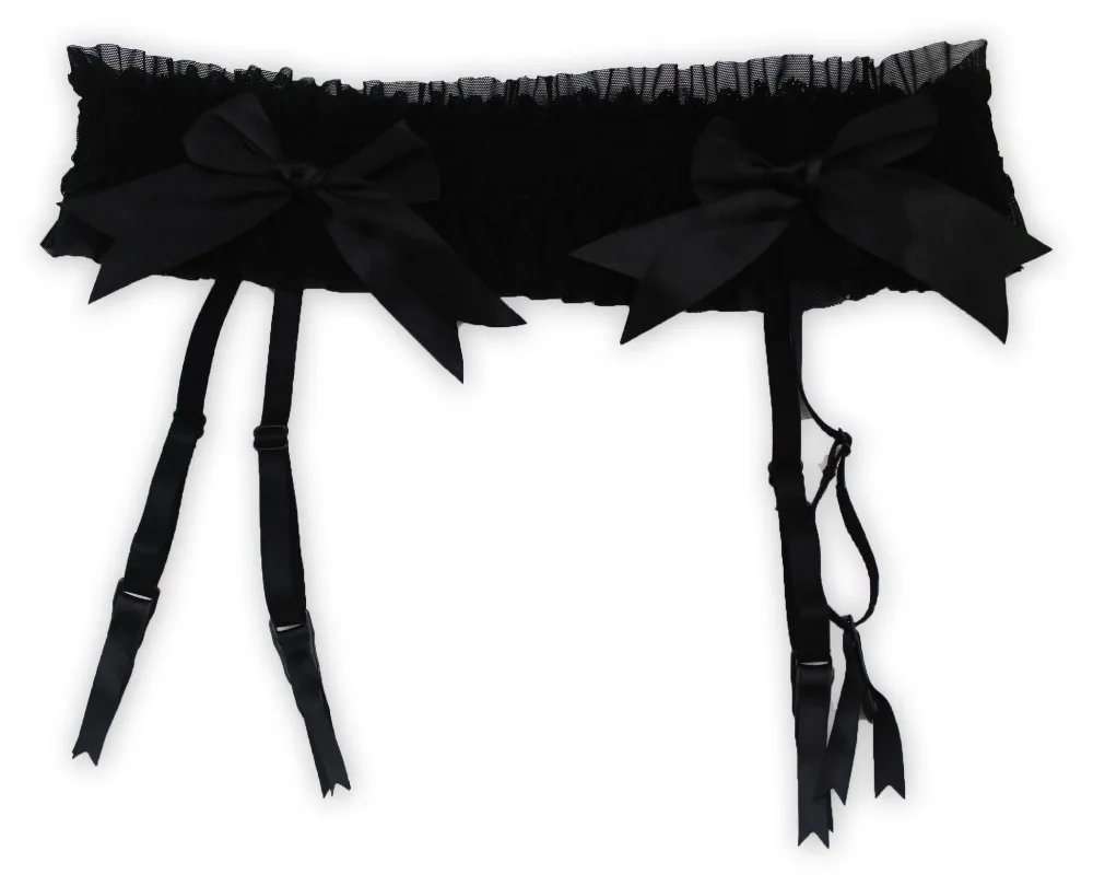 Размера плюс XL подвязки пикантные черные сапоги Ремни большой без рукавов для