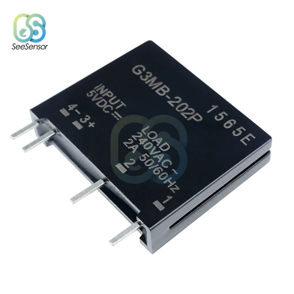 5 шт. релейный модуль Φ G3MB 202P для печатной платы SSR в В постоянного тока 240