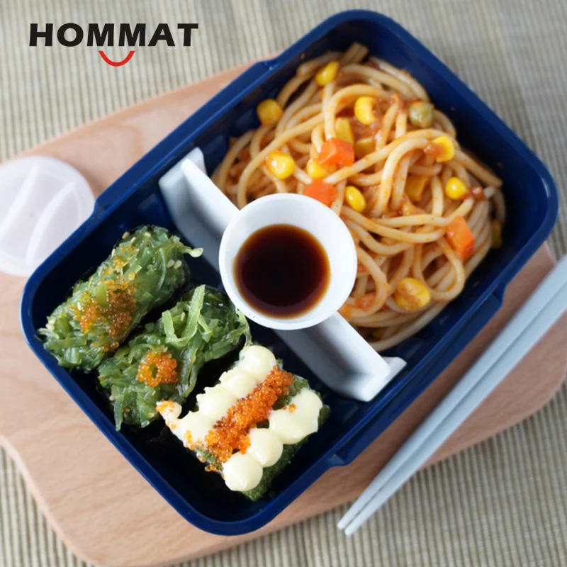 Милые японские Bento коробки Ланч бокс контейнер для еды Кемпинг Ланчбокс с