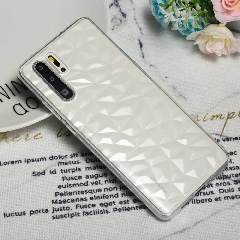 Роскошный чехол для телефона из прозрачного пластика huawei P20 P30 PRO Lite P Smart 2019 мягкий
