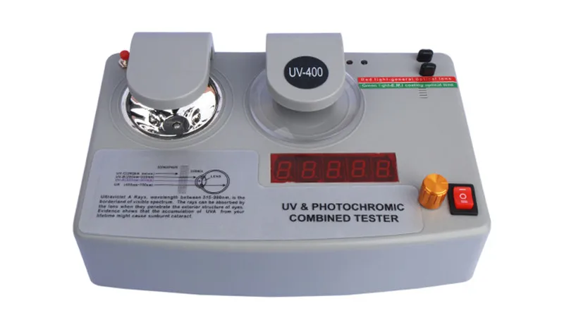 220 V оборудование для тестирования объектива УФ Фотохромные комбинированные